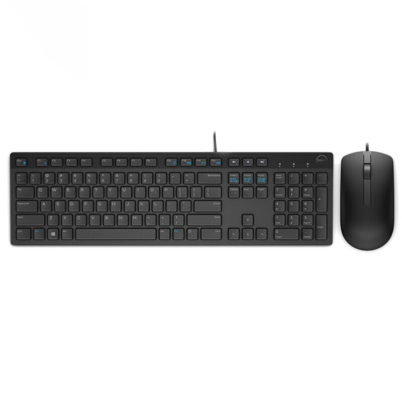 戴尔（DELL） KB216+MS116 有线键盘鼠标套装的照片